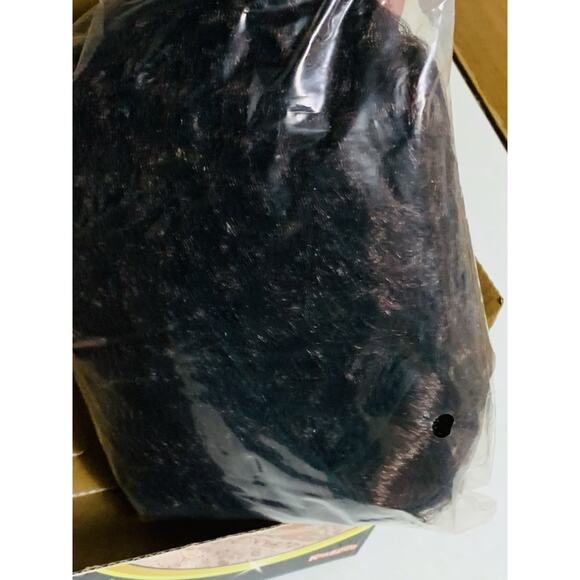 Costume Deluxe Natural Looking Dark Brown Afro Wig Unisex One Size Washable - Picture 8 of 8